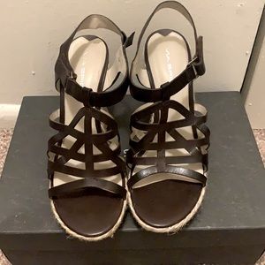 Via Spiga- chocolate brown gladiator style-6